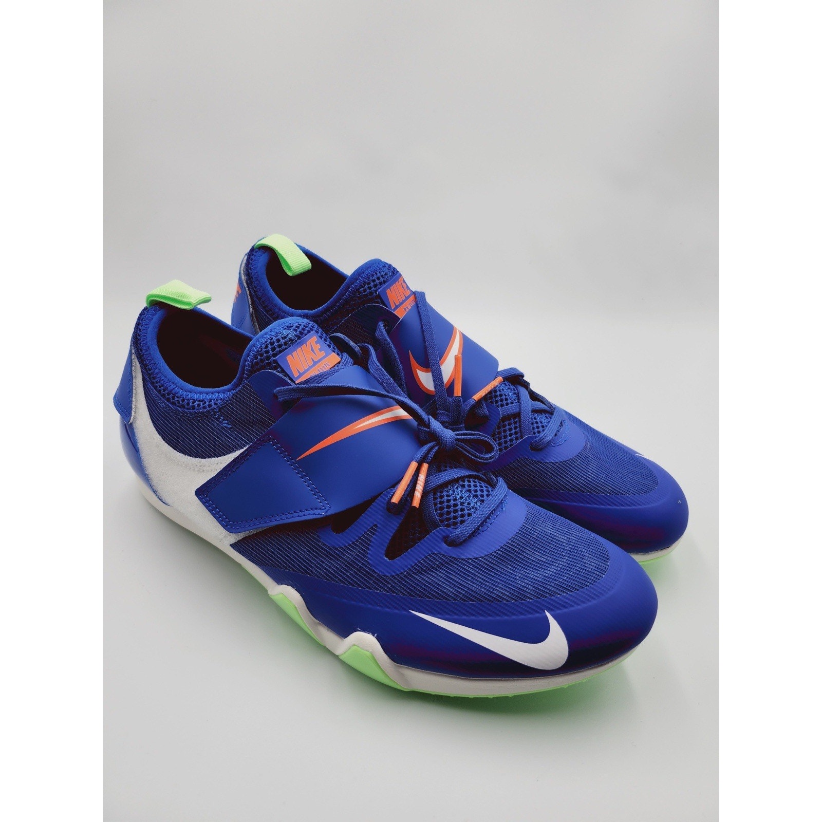 Mens Size 14 Nike Pole Vault Elite Track & Field Jumping Spikes Aa1204-400 New